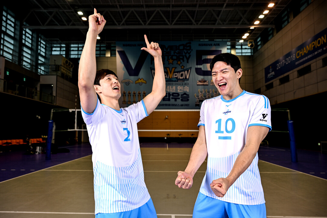 대한항공의 과거 현재 미래를 만들어가는 한선수와 정지석의 연결고리