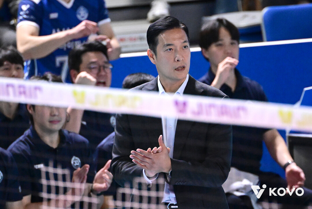 삼성화재 김상우 감독./KOVO