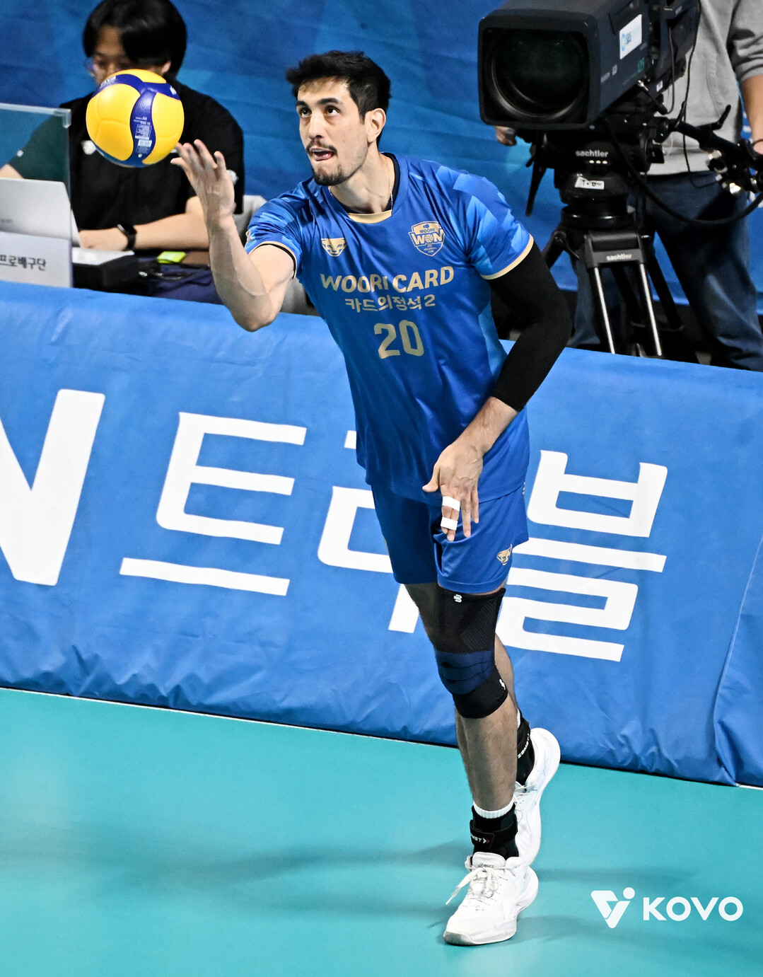 우리카드 아라우조./KOVO