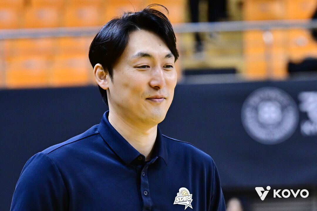 KB손해보험 하현용 감독대행./KOVO