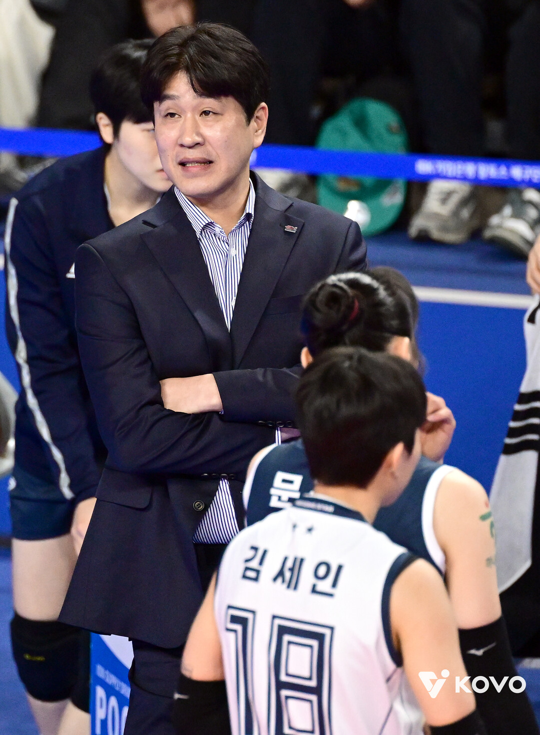 한국도로공사 김종민 감독/KOVO