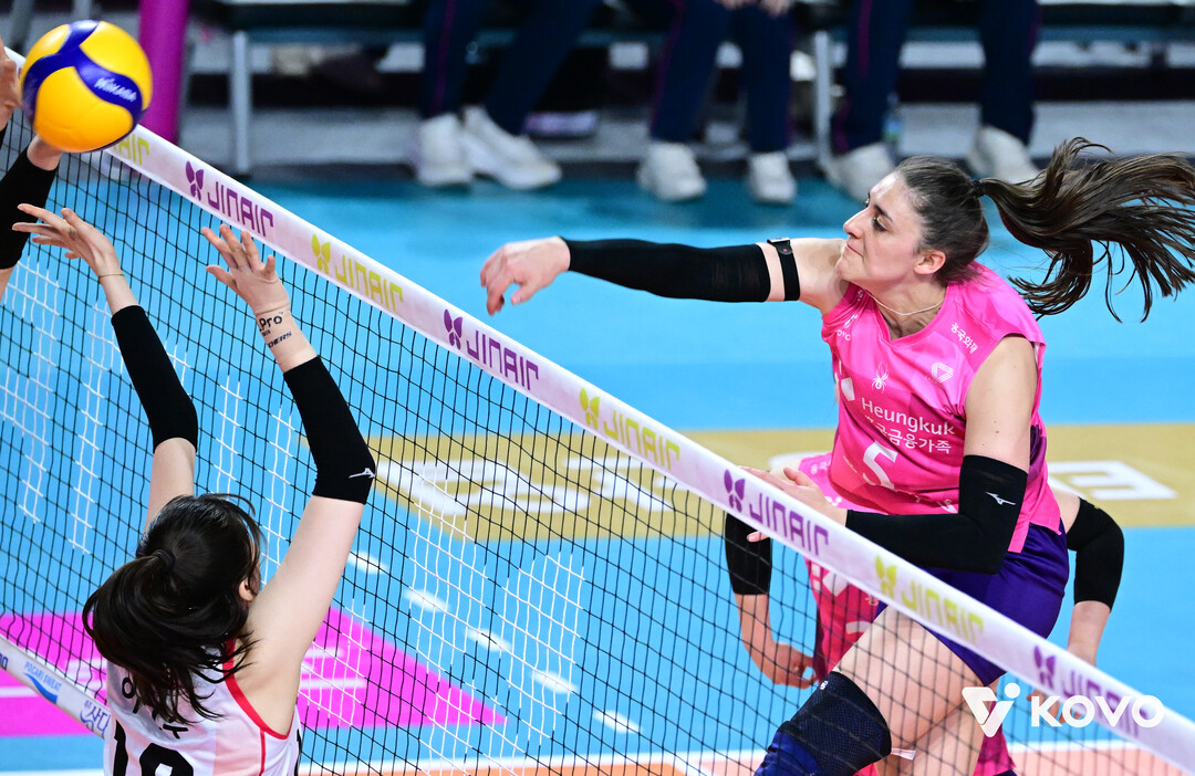 블로킹 1위·속공 3위, 183cm 미들블로커 ‘삼산 복숭아’ 피치가 돌아왔다