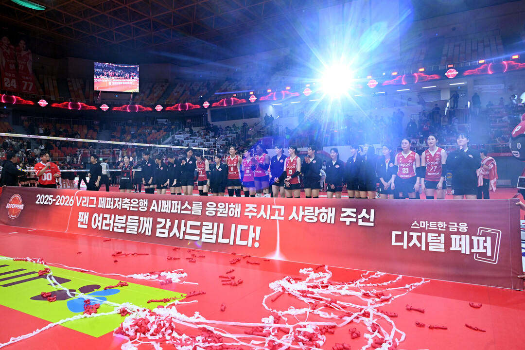 페퍼저축은행 '창단 후 최다 승+승점'으로 시즌 마무리