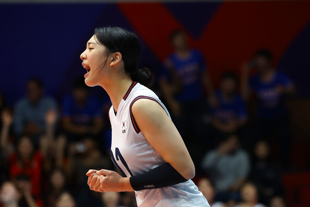 ‘리틀 김연경’ 손서연, 세계무대서도 일 내나...세계선수권 득점 선두 질주